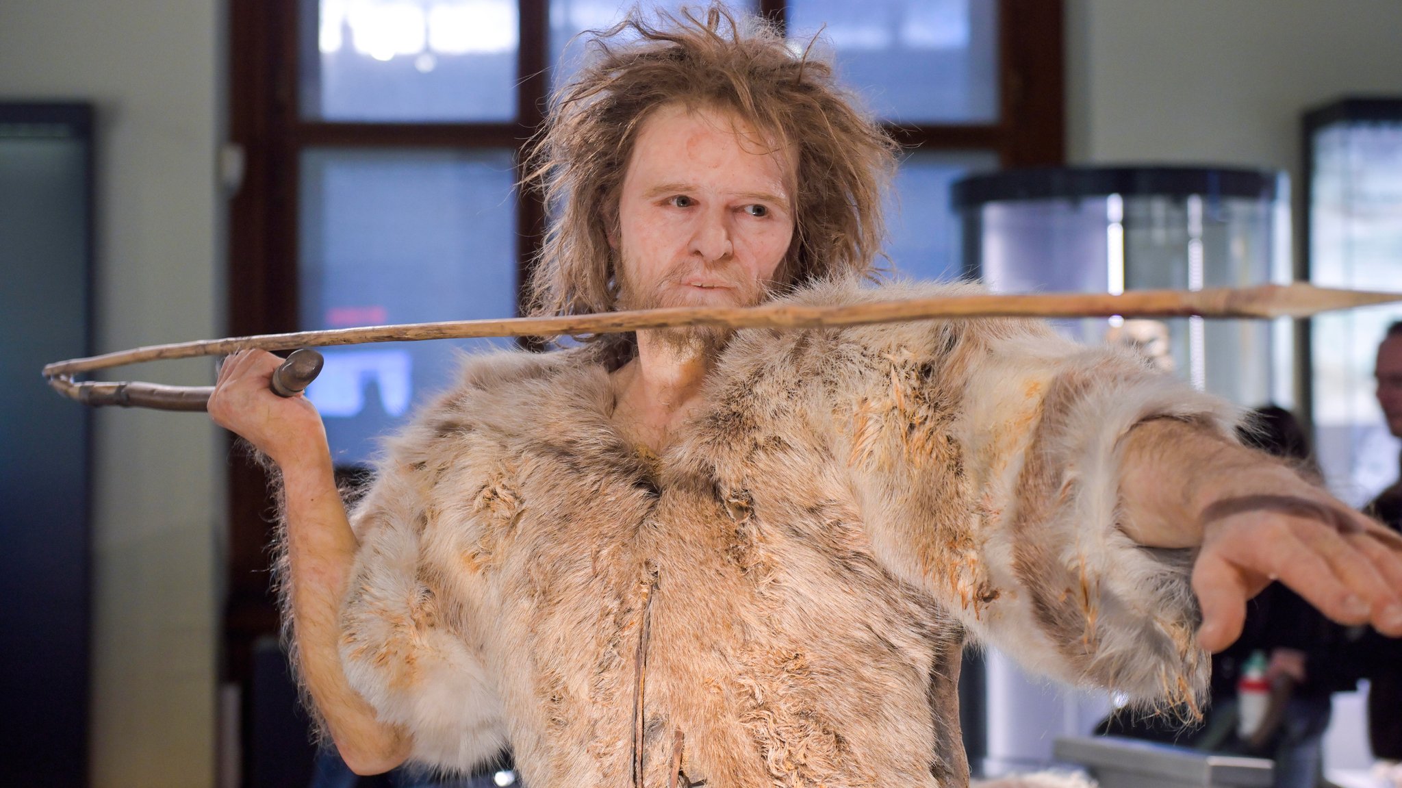 Genetischer "Flaschenhals": Erbgutanalysen deuten auf Verlust von genetischer Vielfalt als eine Ursache für das Aussterben der Neandertaler hin. Das Foto zeigt eine Neandertaler-Nachbildung.