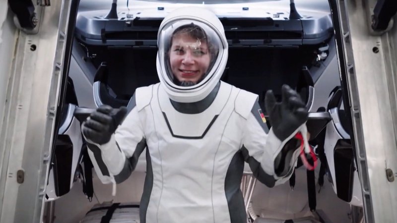 Astronautin Rabea Rogge | Bild: Bayerischer Rundfunk 2025 Astronautin Rabea Rogge