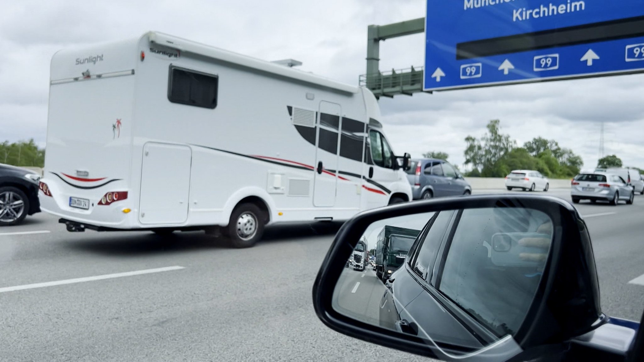 Der ADAC rechnet mit vielen Staus auf den bayerischen Autobahnen.