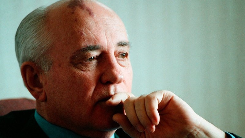 Der ehemalige sowjetische Staatschef Michail Gorbatschow im Jahr 1999
