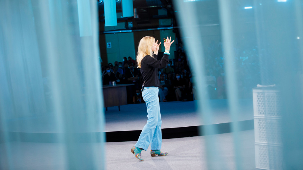 Transformationsforscherin Maja Göpel auf der re:publica 2022