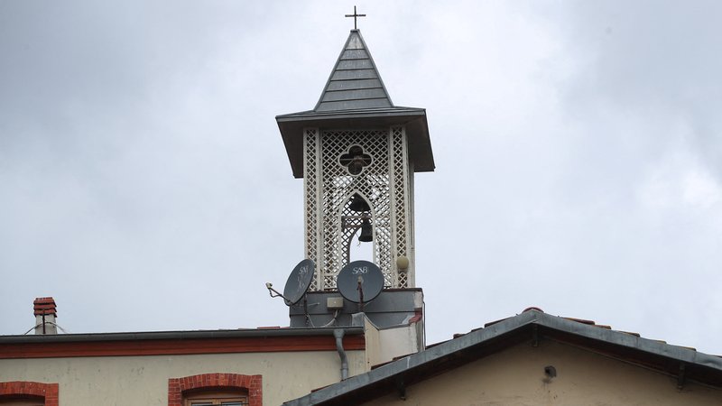Die im 19. Jahrhundert erbaute Kirche Santa Maria liegt im Stadtteil Sariyer im europäischen Teil von Istanbul.