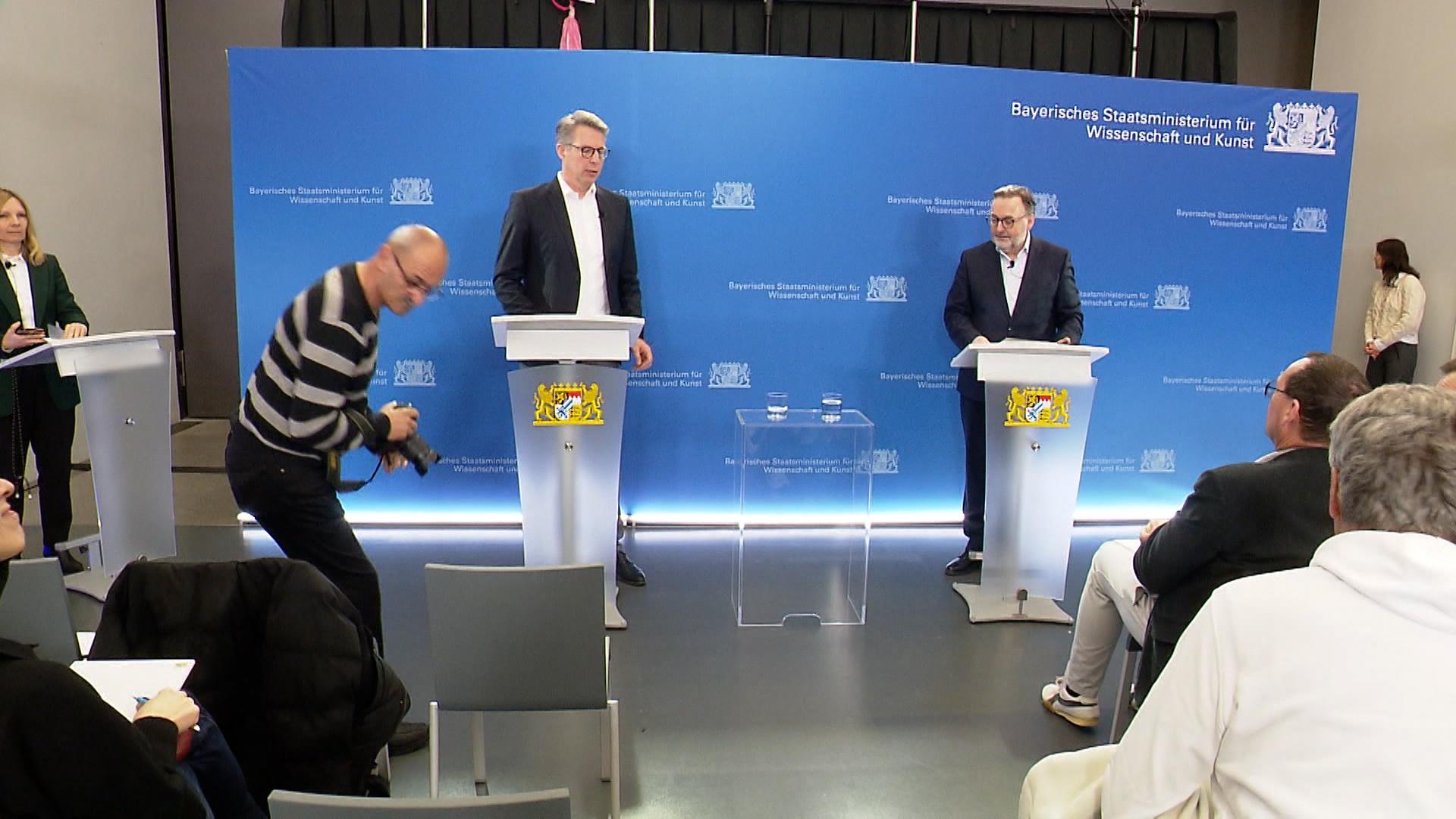 Pressekonferenz in München