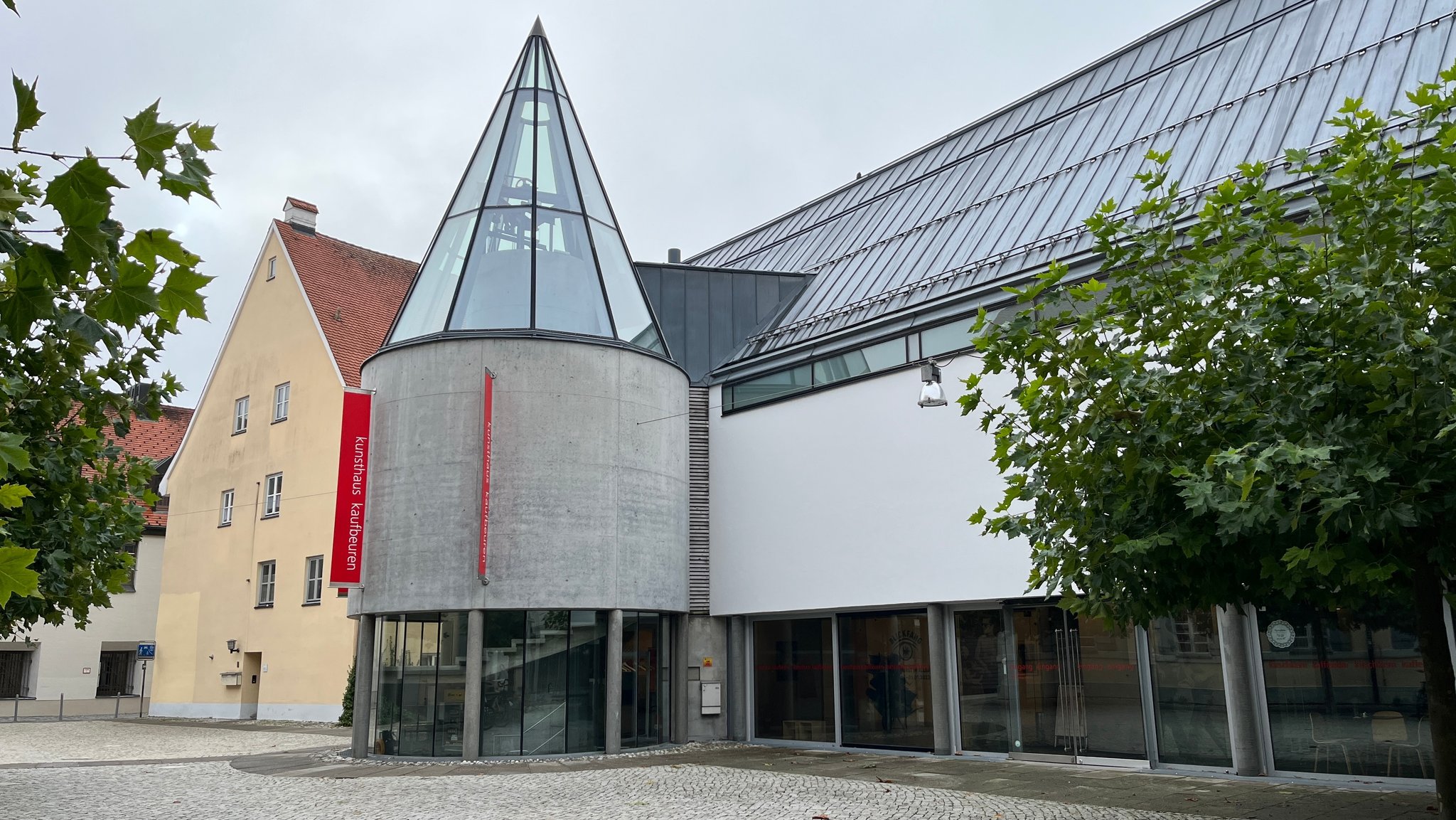 Das Kunsthaus Kaufbeuren am Spitalhof in der Kaufbeurer Altstadt