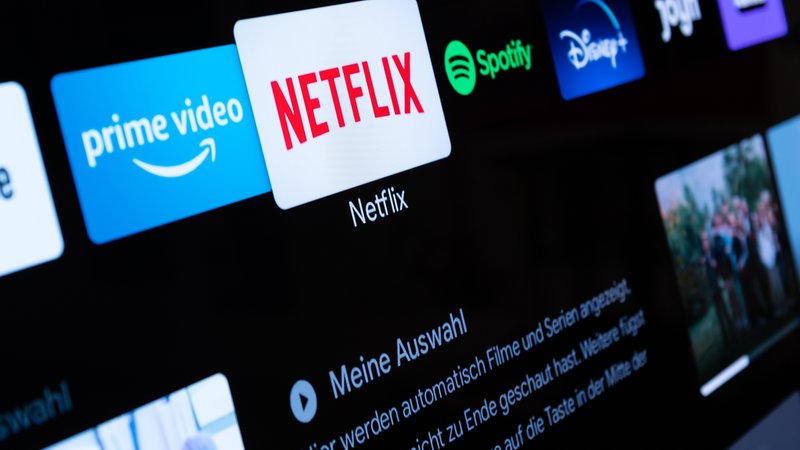Netflix und andere Streaming-Angebote auf einem Fernseher