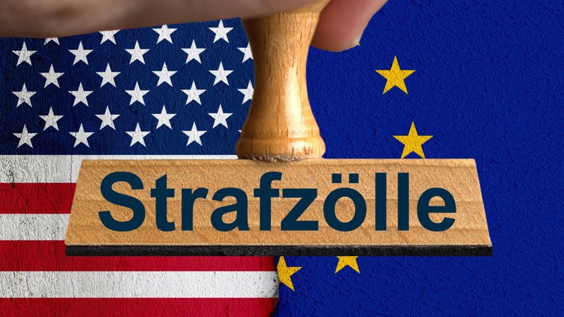 Symbolbild: Strafzölle. | Bild: picture alliance / SULUPRESS.DE | Torsten Sukrow / SULUPRESS.DE Symbolbild: Strafzölle.