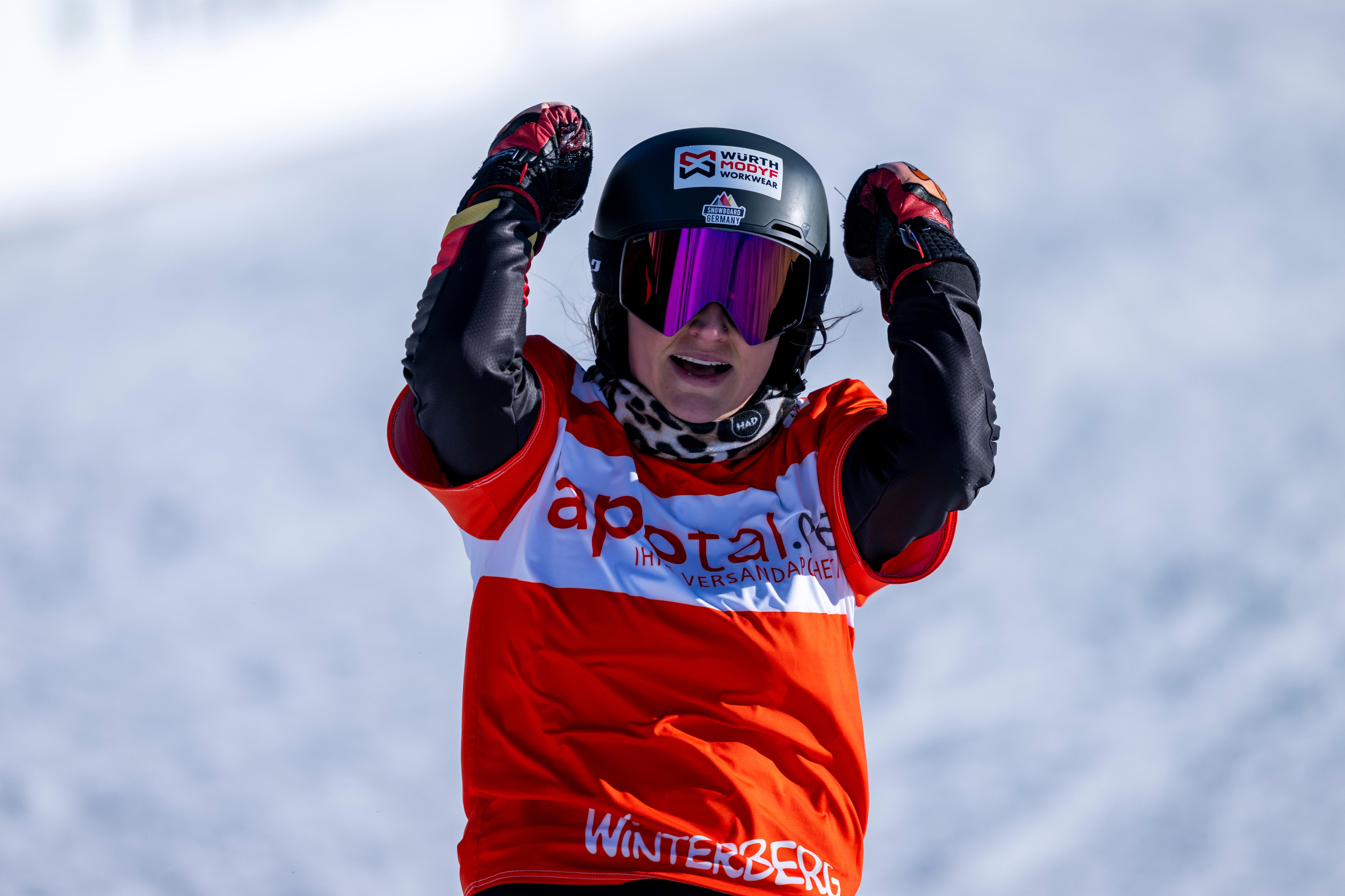 Snowboarderin Ramona Hofmeister