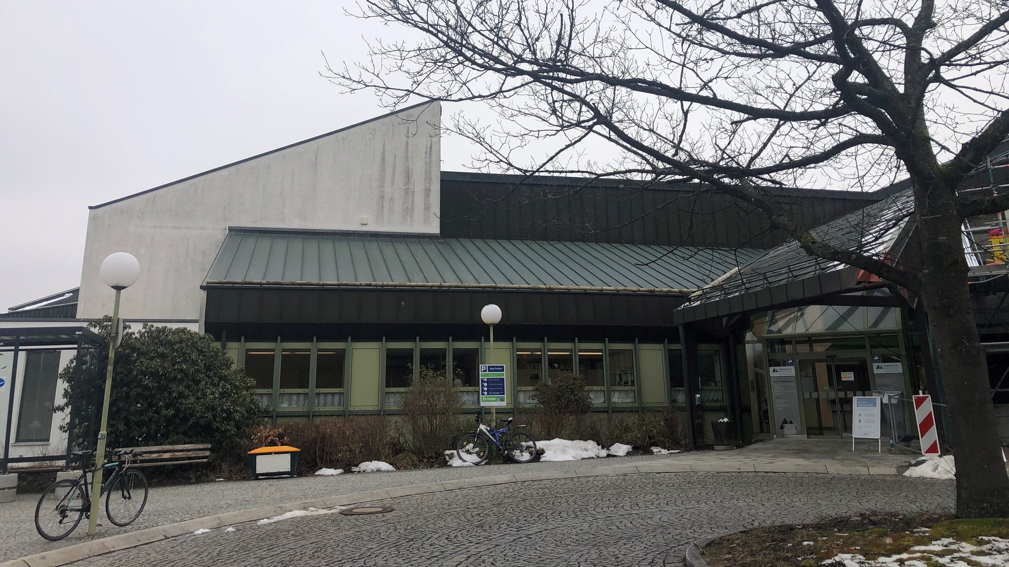 Das Viechtacher Krankenhaus von außen