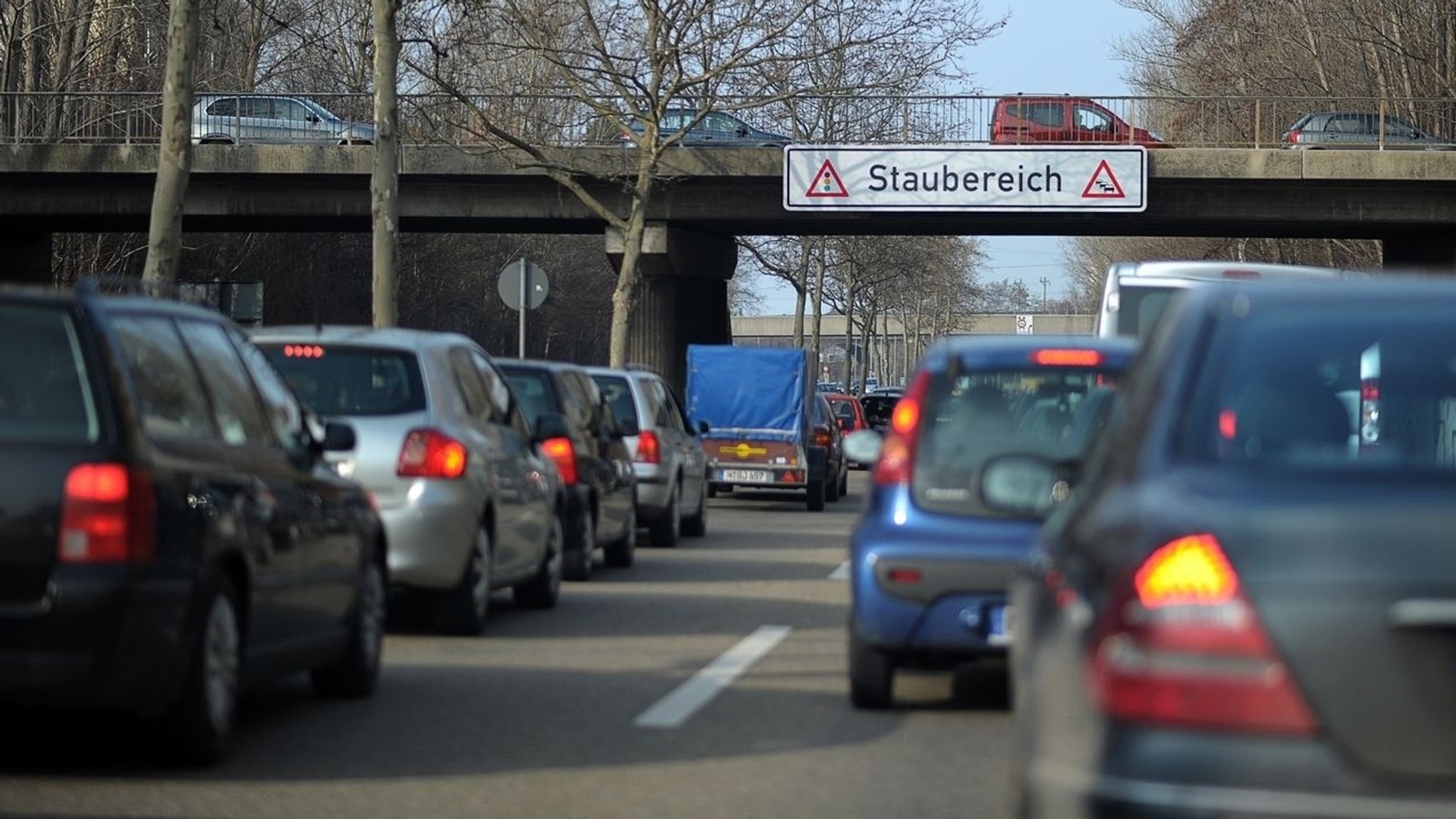 Frankenschnellweg in Nürnberg