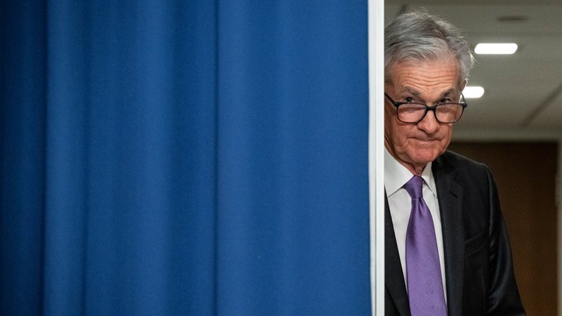 Der Zeremonienmeister bei der Fed:  Jerome Powell bei der Notenbank-Sitzung im März.