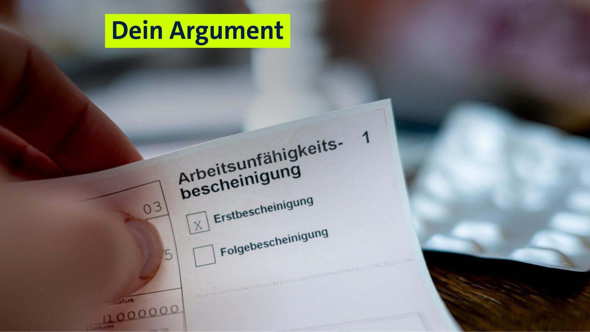 Krankschreibung ab dem ersten Tag: Was Sie wissen müssen