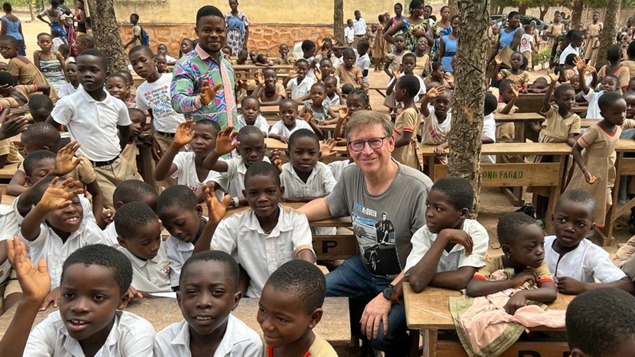 Aus Spenden: Vier Schulen für afrikanische Länder zum Geburtstag