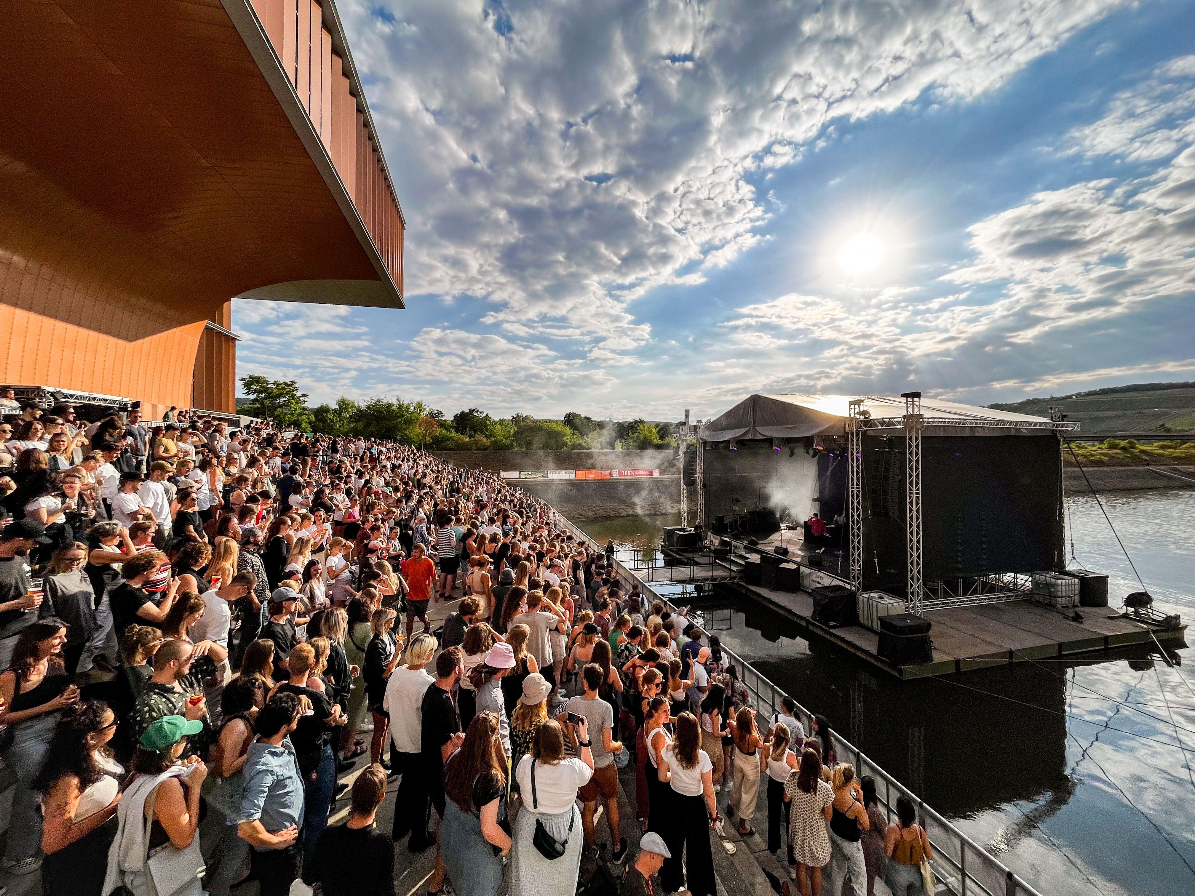 Impression vom Würzburger Hafensommer im vergangenen Jahr.