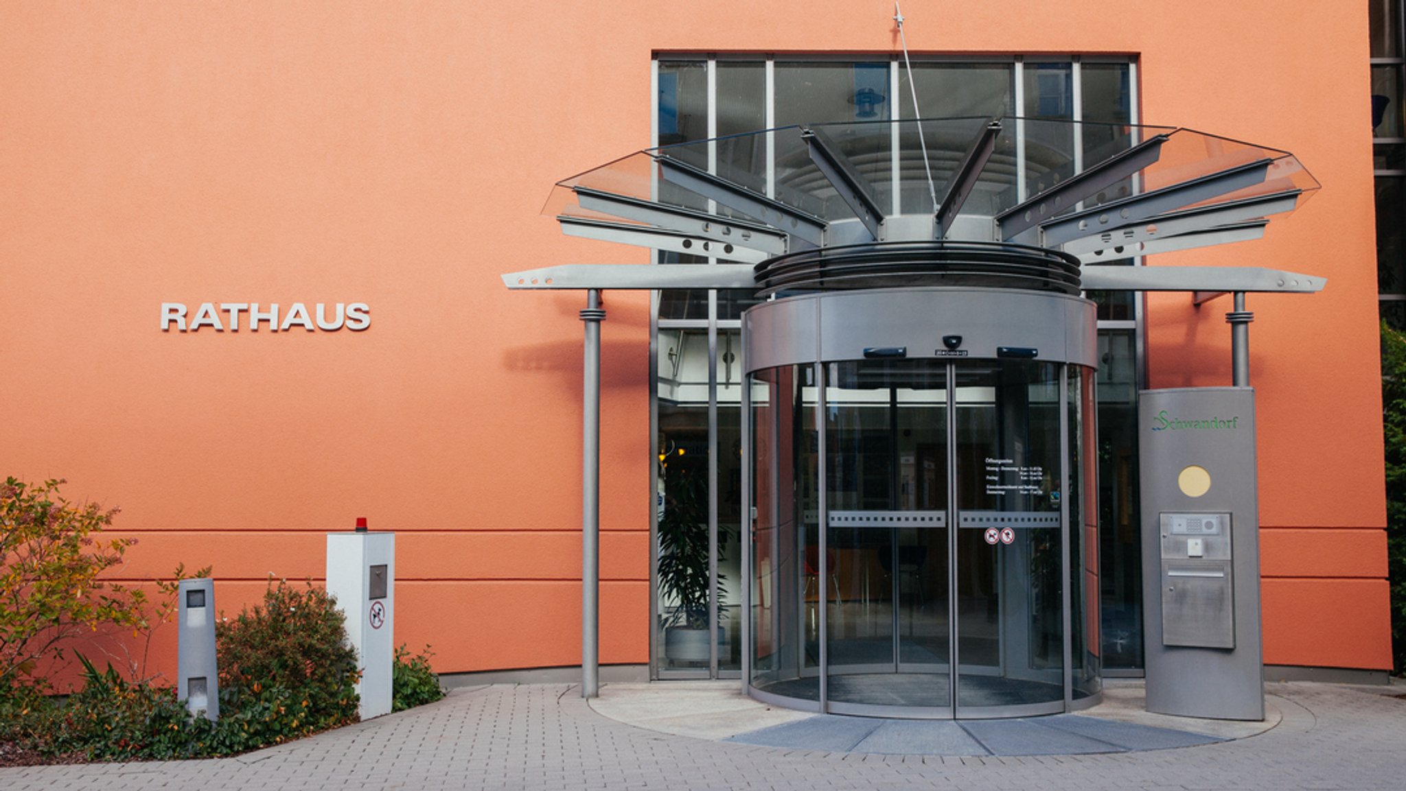 Rathaus in Schwandorf. 
