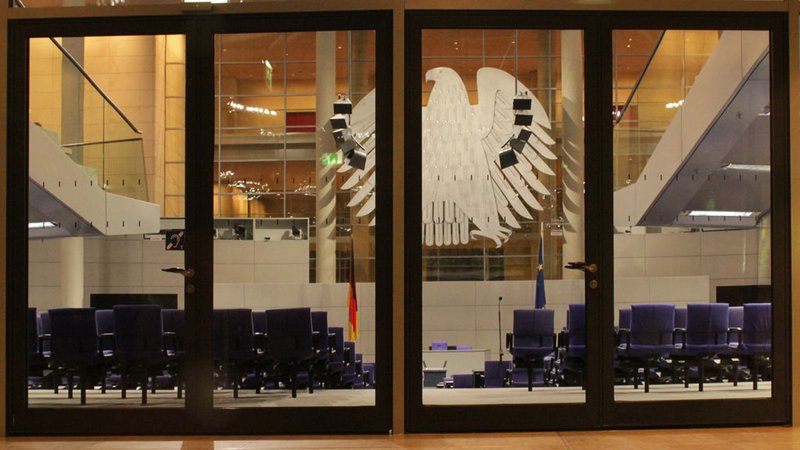 Blick in den Bundestag | Bild: BR/Beatrix Rottmann Blick in den Bundestag
