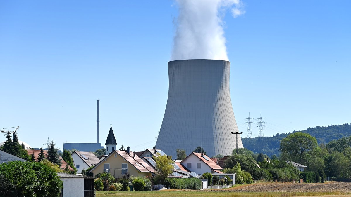 Der Kernkraftwerk Isar 2