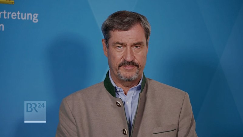 Ministerpräsident Markus Söder zur Einigung | Bild: Bayerischer Rundfunk 2025 Ministerpräsident Markus Söder zur Einigung