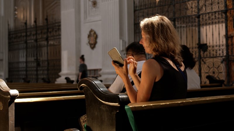 Kirchenbesucher | Bild: BR Kirchenbesucher