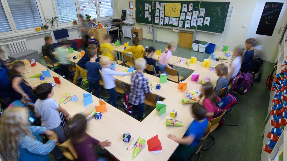 So Lief Der Schulstart An Einer Grundschule In Munchen Br24