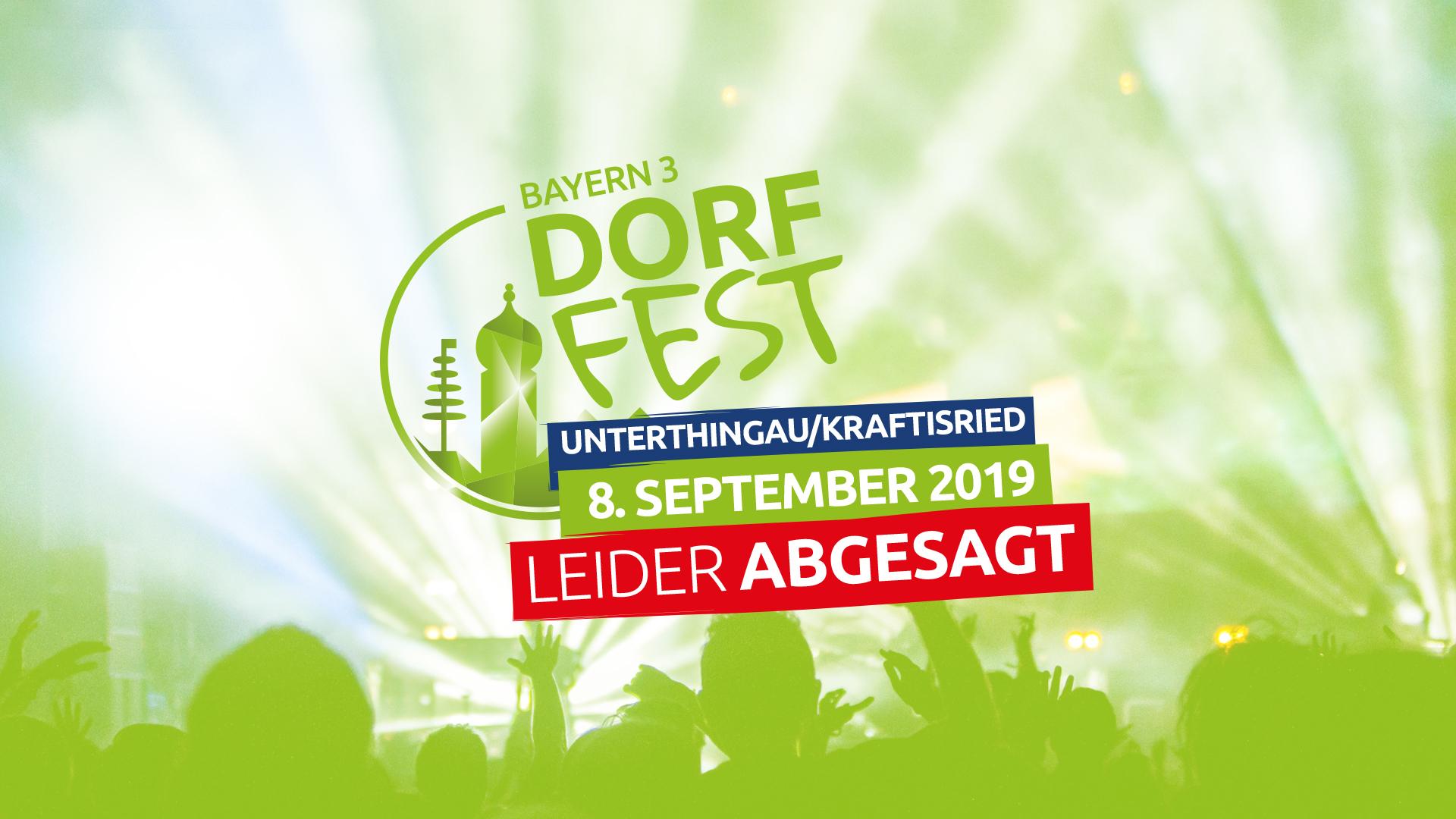 Unterthingau Kraftisried Das Bayern 3 Dorffest Ist Leider Wegen