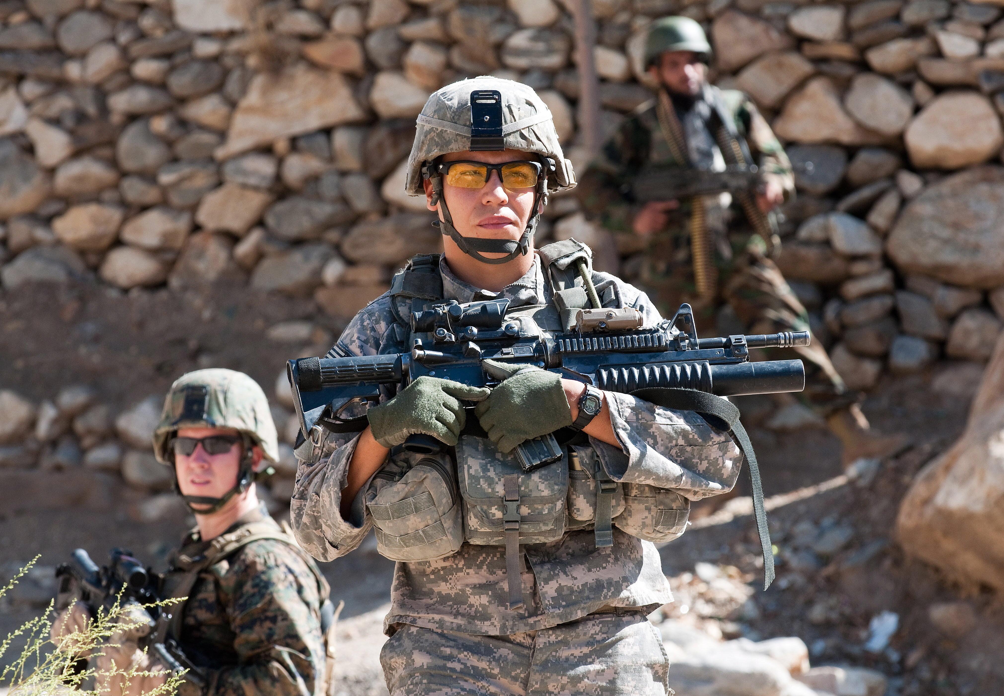 (Archivbild): US-Bodentruppen im Einsatz