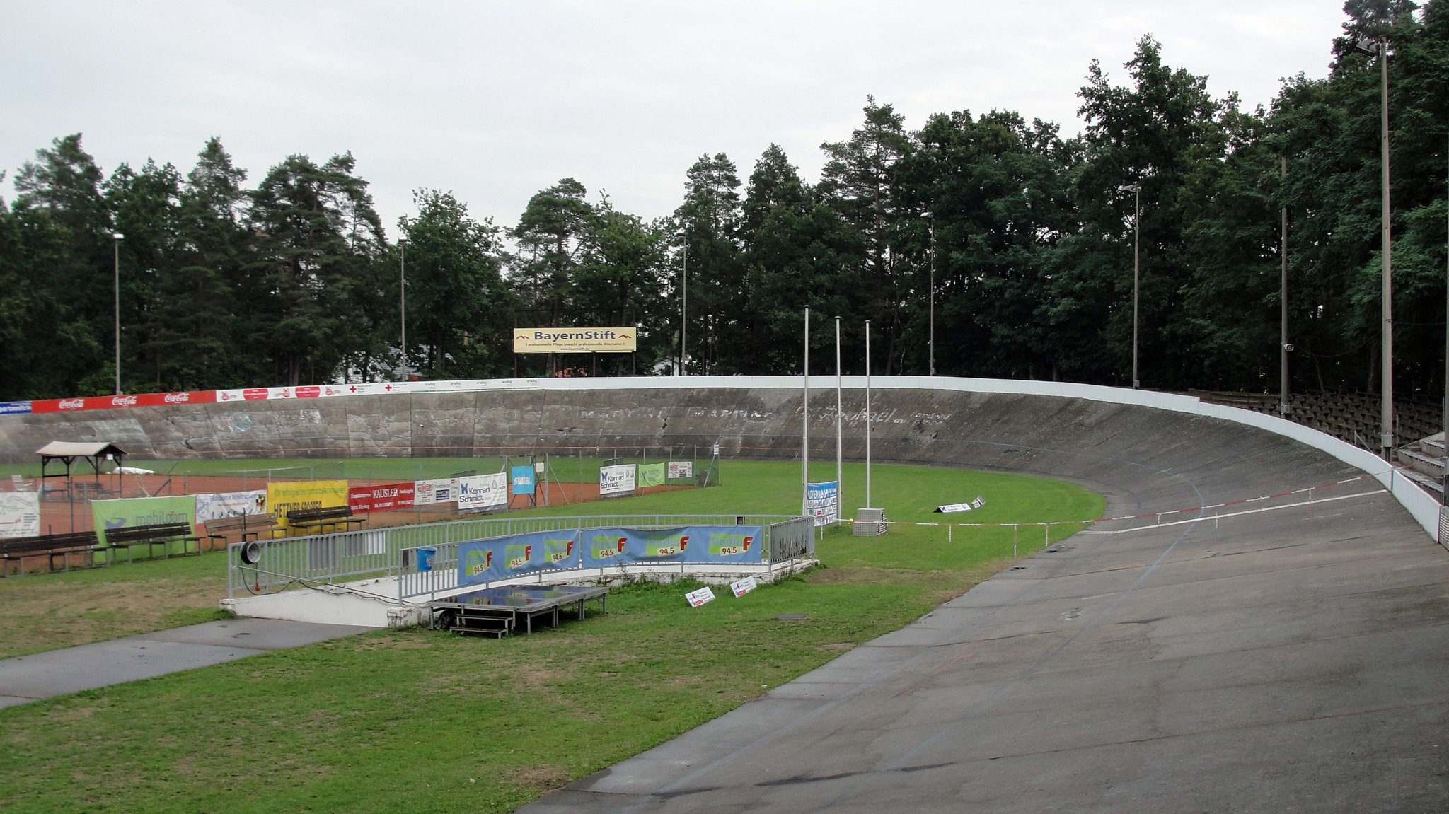 Radrennbahn am Reichelsdorfer Keller Nürnberg (Archivbild)