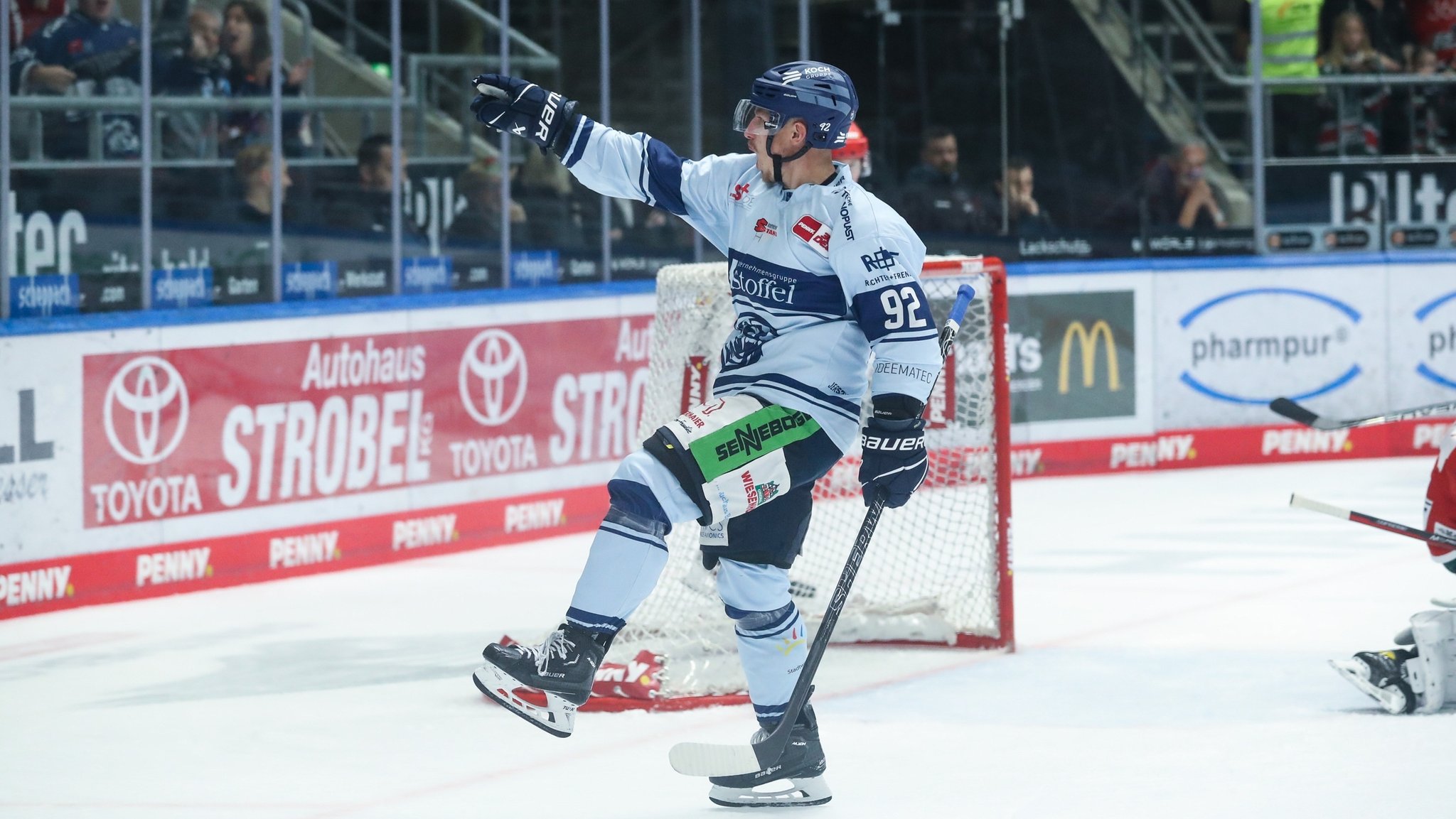 Marcel Brandt von den Straubing Tigers