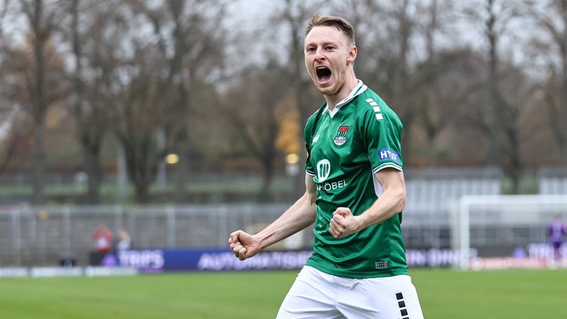Joshua Endres, 1. FC Schweinfurt 05 | Bild: imago images/ Max Kilian Joshua Endres, 1. FC Schweinfurt 05
