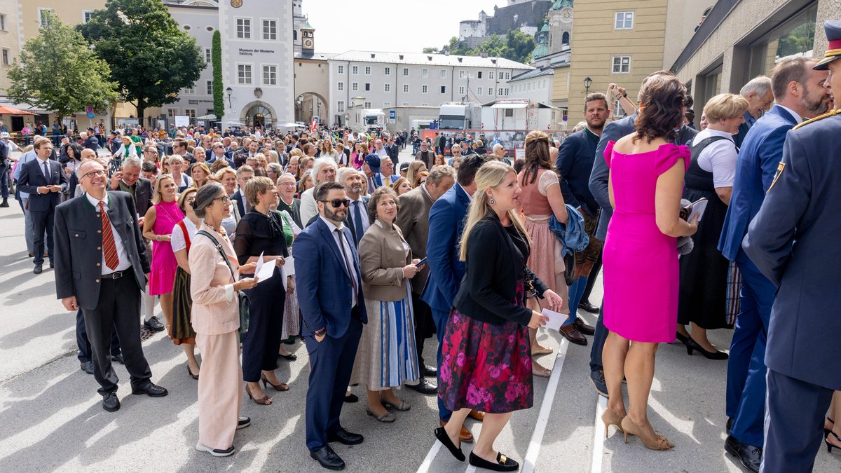Salzburger Festspiele eröffnen störungsfrei