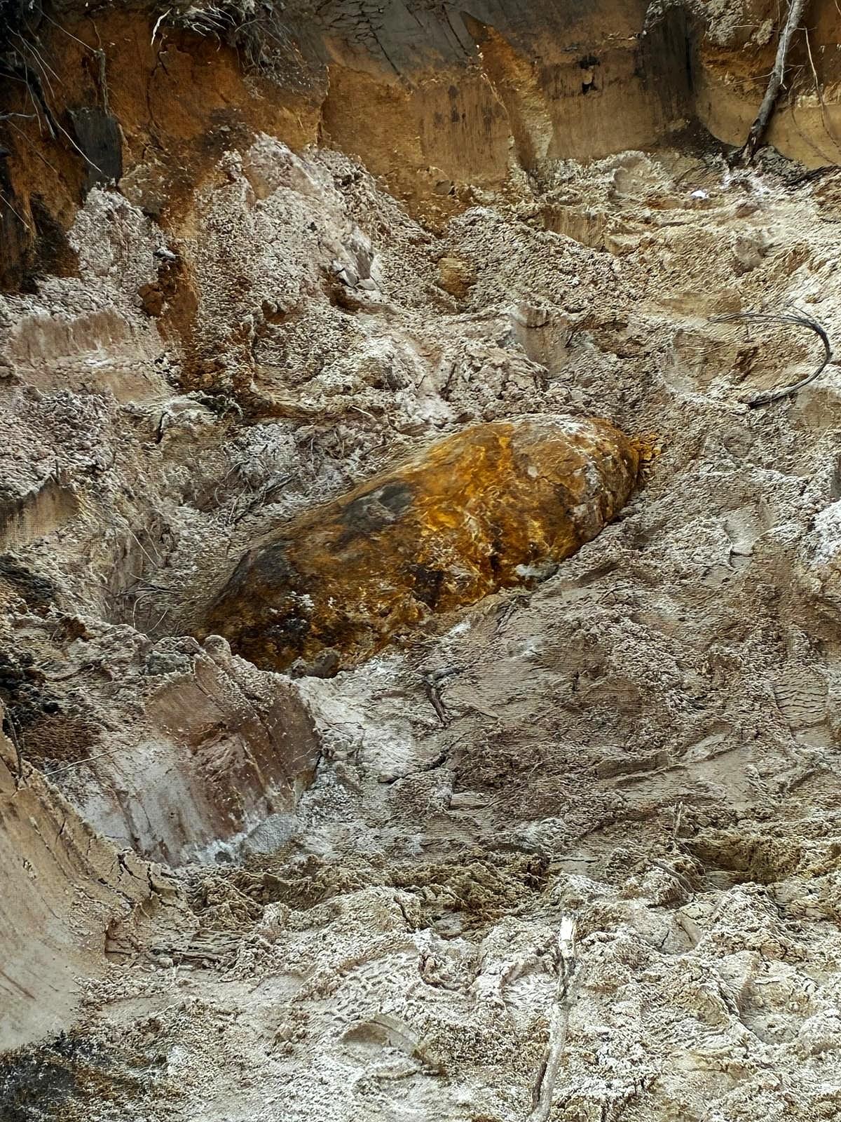 Blindgänger aus dem Zweiten Weltkrieg in Nürnberg-Lichtenreuth