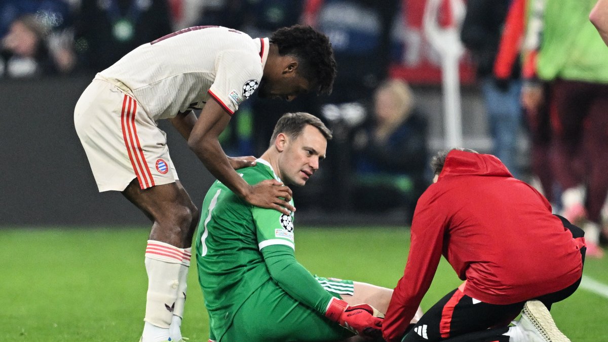 FC Bayern: Kapitän Neuer fällt mit Muskelfaserriss aus