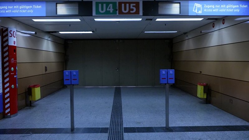 Der öffentliche Nahverkehr in Bayern steht weitgehend still. | Bild: Bayerischer Rundfunk 2026 Der öffentliche Nahverkehr in Bayern steht weitgehend still.