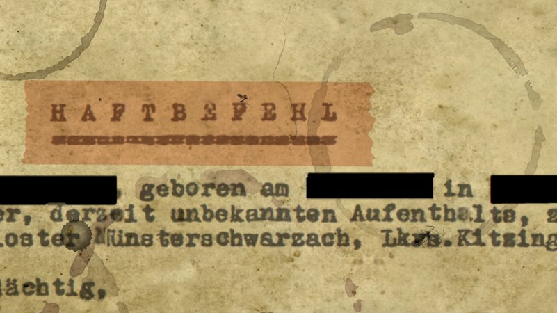 Haftbefehl gegen einen Priester aus Eichstätt | Bild: BR Haftbefehl gegen einen Priester aus Eichstätt