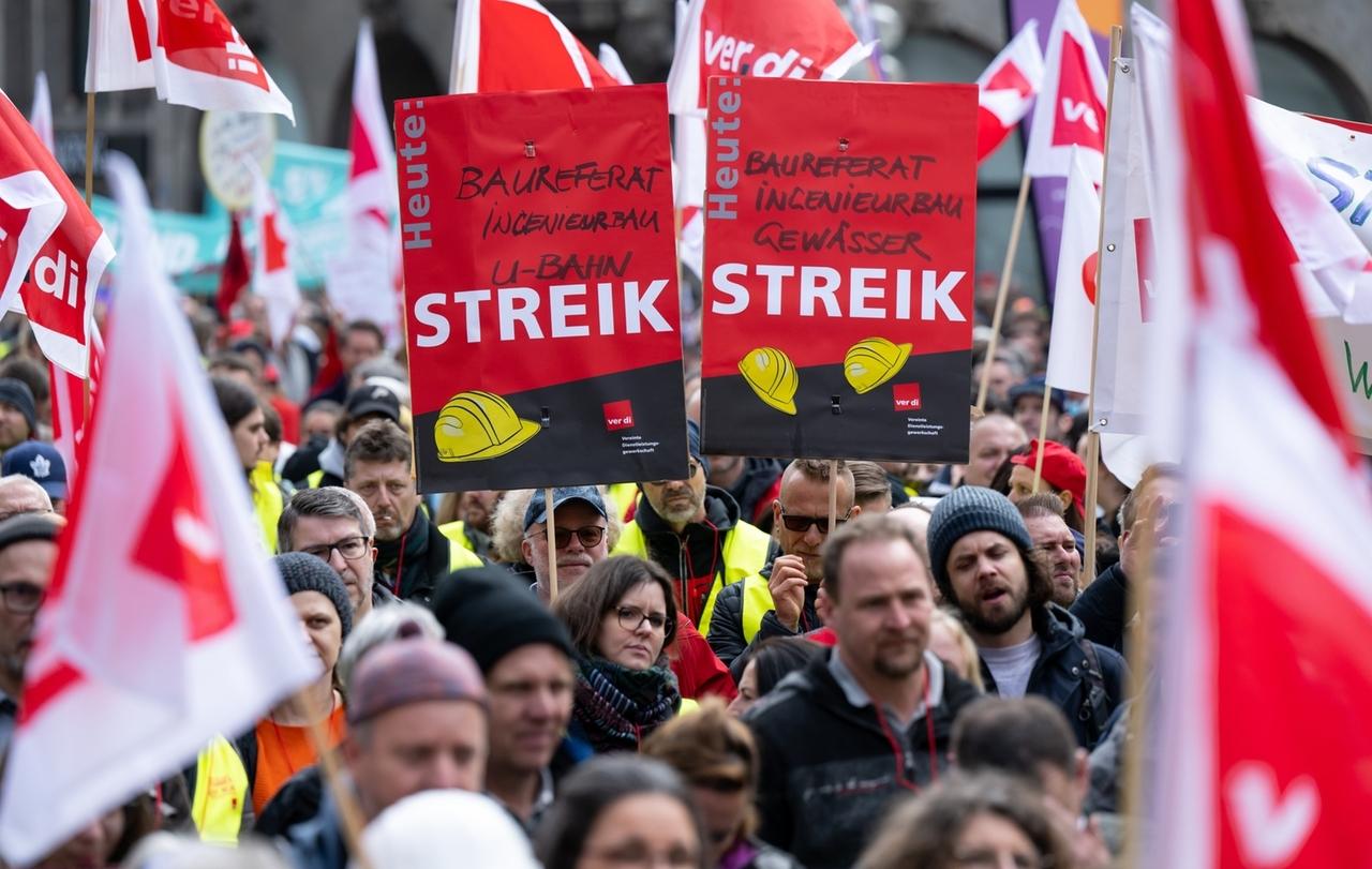 Warnstreik Geht Weiter: Diese Regionen Trifft Es Am Mittwoch | BR24