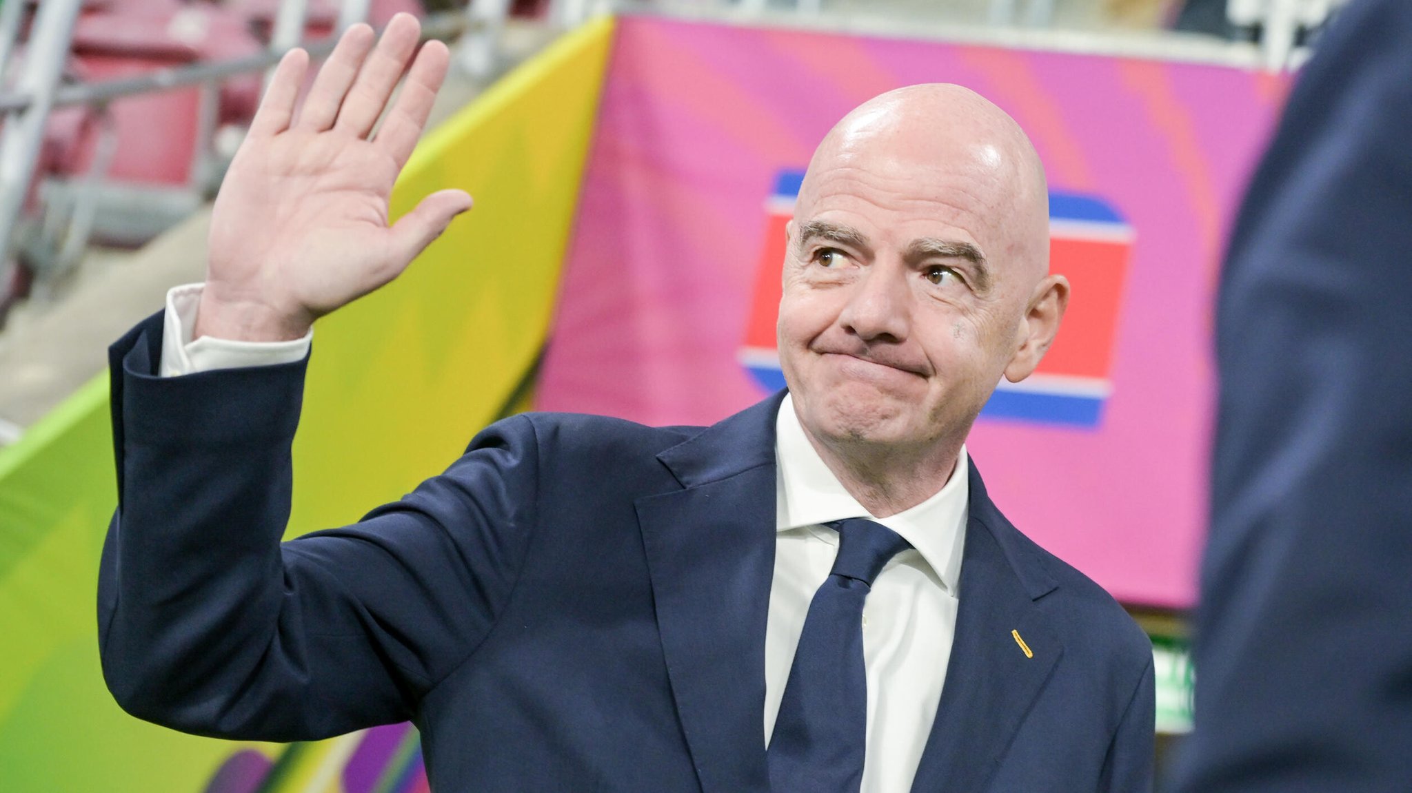 FIFA-Präsident Gianni Infantino will in seinem Amt bestätigt werden | Bild: picture alliance / NurPhoto | Andrea Amato FIFA-Präsident Gianni Infantino will in seinem Amt bestätigt werden