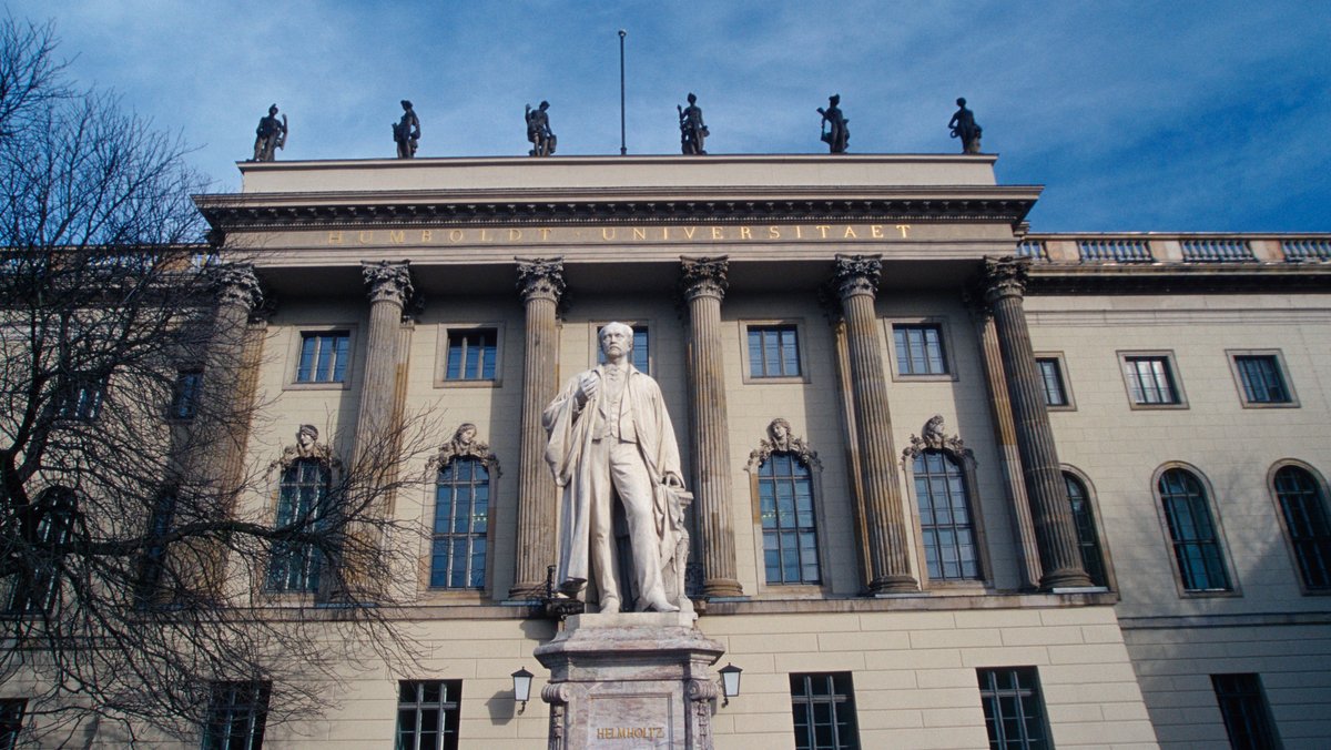 Frontansicht der Humboldt-Universität zu Berlin