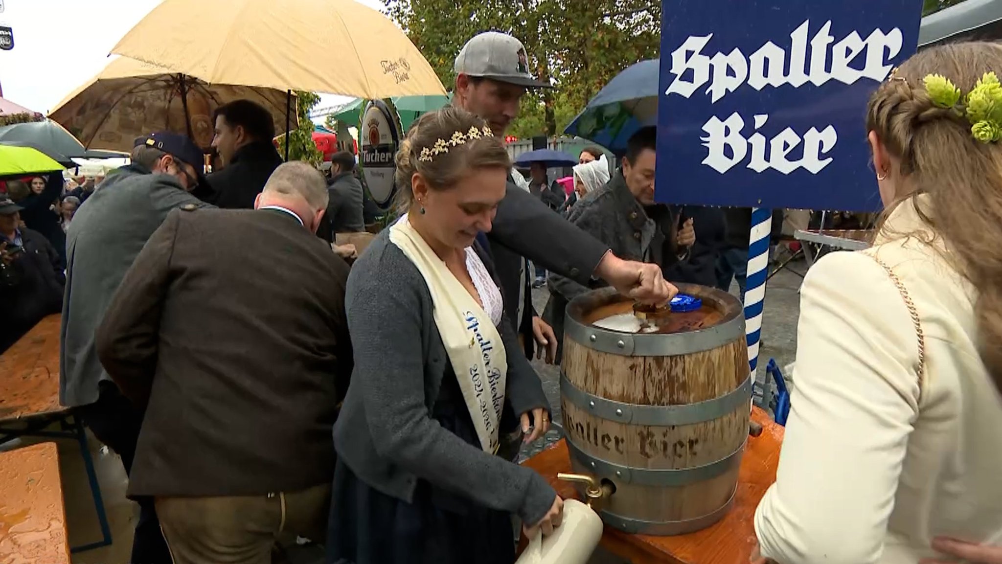 Anstich beim Nürnberger Altstadtfest