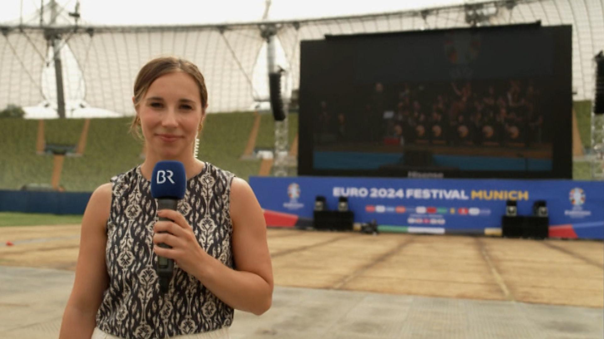 Public Viewing im Olympiastadion