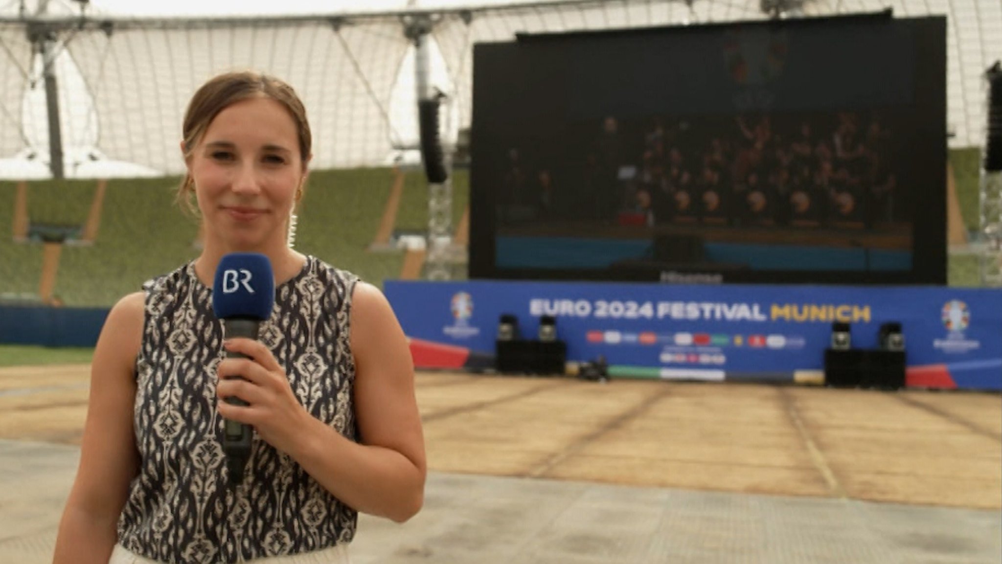 Public Viewing im Olympiastadion