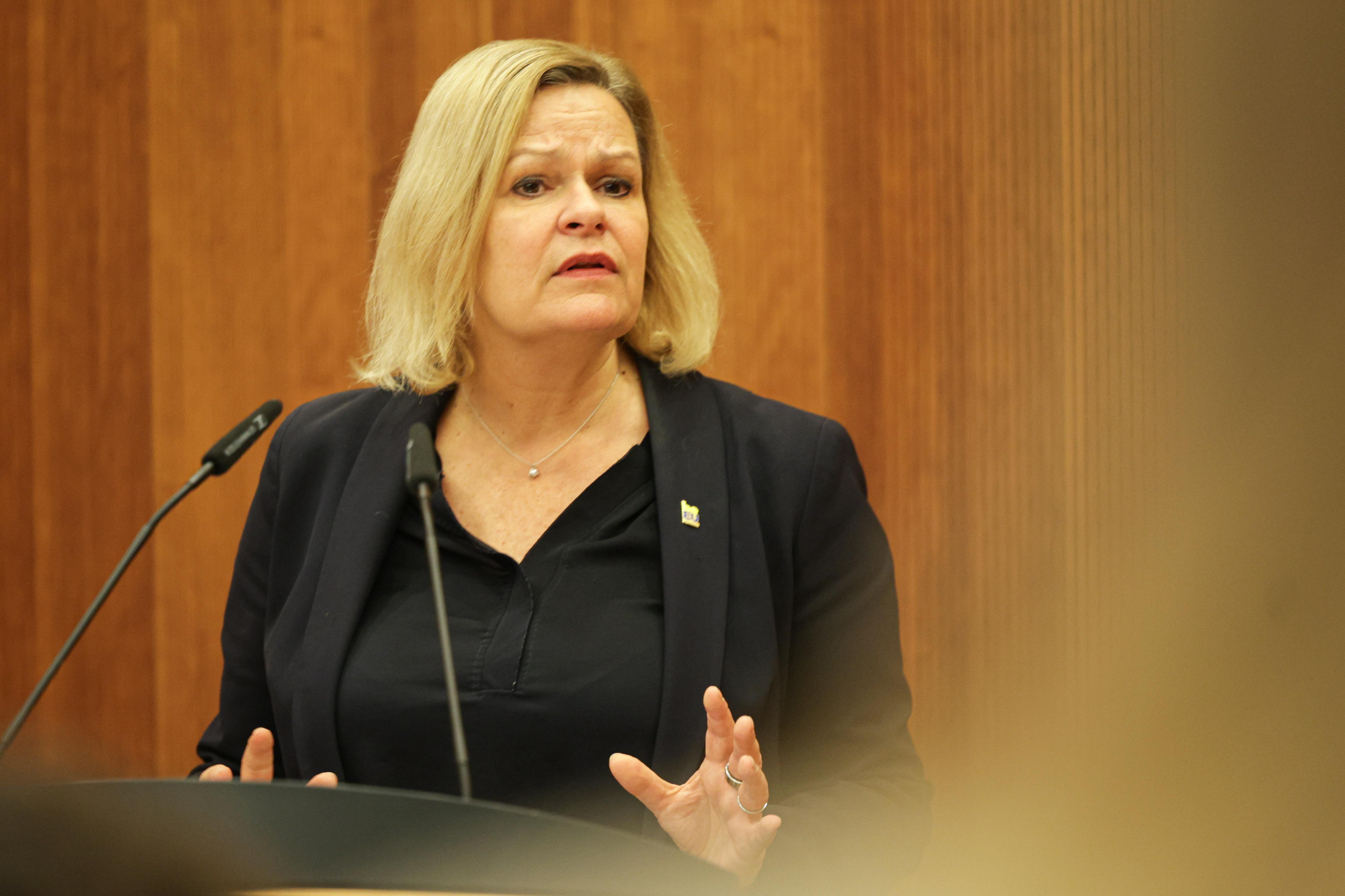 Bundesinnenministerin Faeser