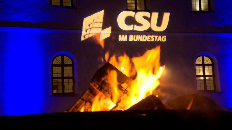 Winterklausur der CSU-Landesgruppe im oberbayerischen Kloster Seeon. | Bild: BR Winterklausur der CSU-Landesgruppe im oberbayerischen Kloster Seeon.