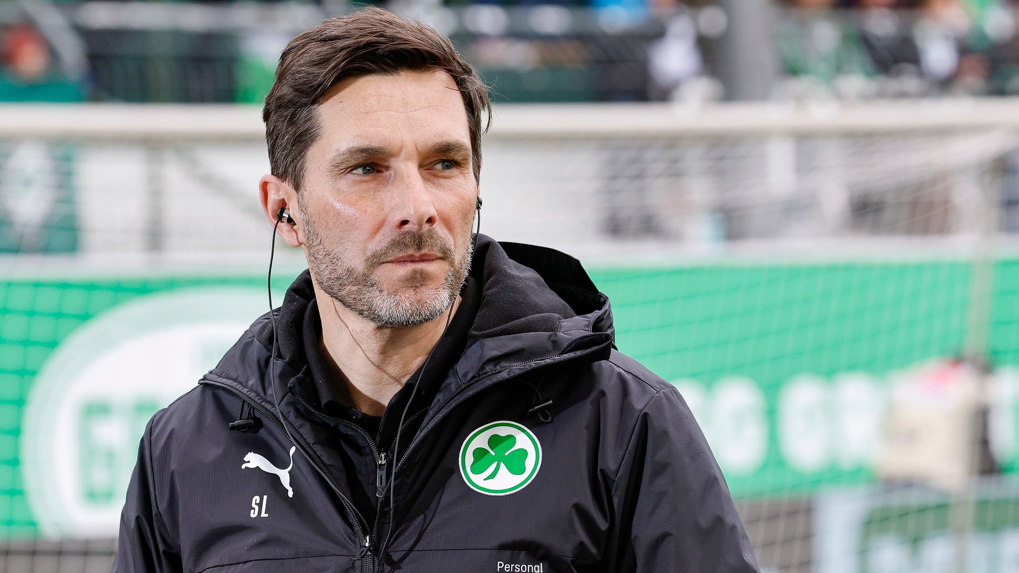 Der Fürther Trainer Stefan Leitl 