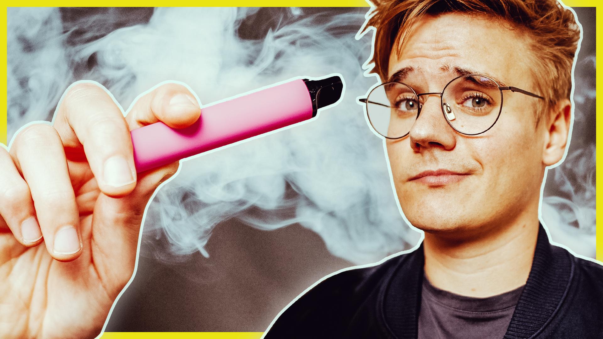 Hype um E-Vapes : Was machen Einweg-Vapes mit mir und der Umwelt?