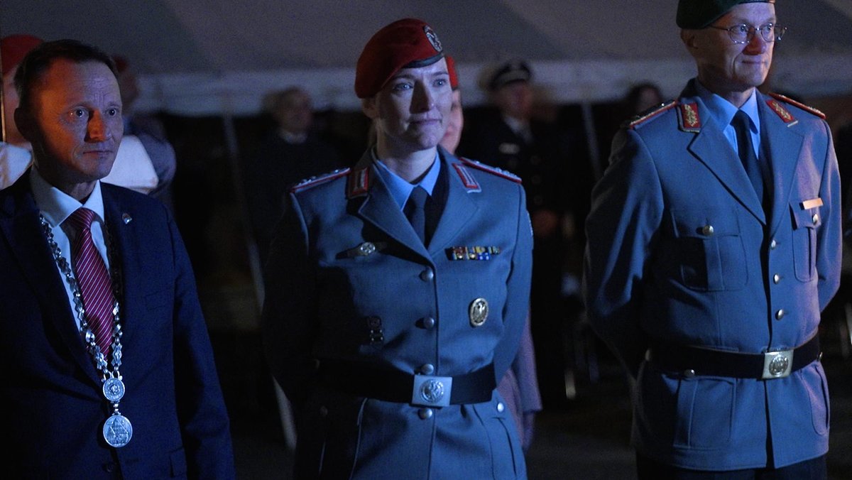 Das Kommando im neuen Artilleriebataillon führt Oberstleutnant Hekja Marlen Werner. Sie ist die erste Bataillonskommandeurin im Heer.