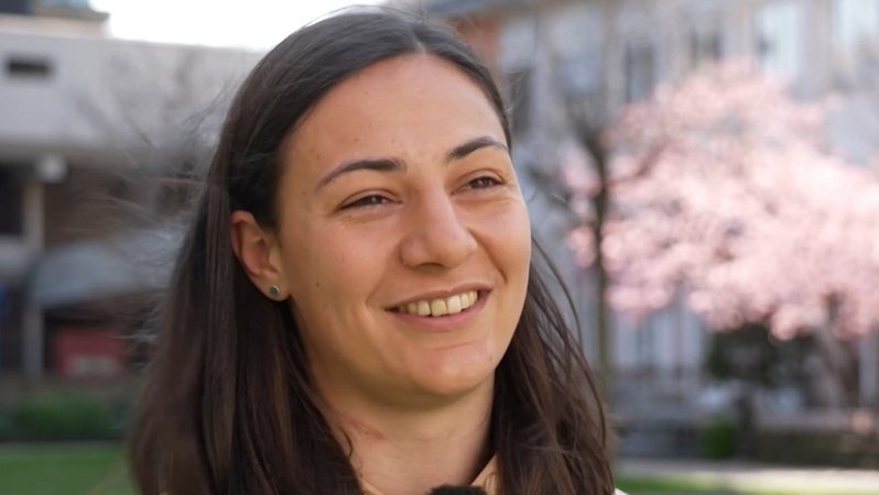 FC Bayern-Torfrau Mala Grohs | Bild: BR24Sport FC Bayern-Torfrau Mala Grohs