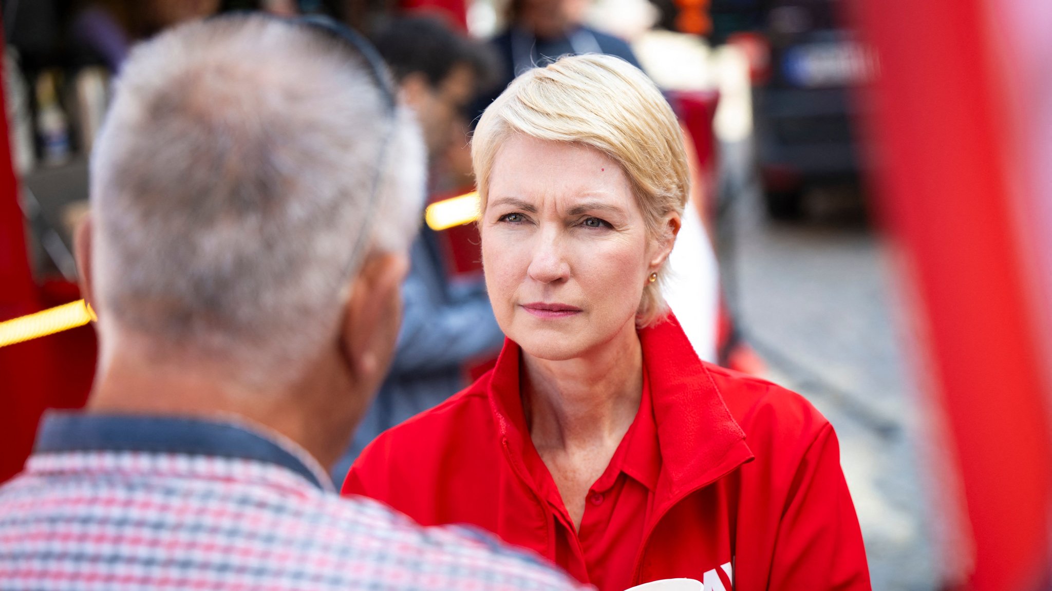 (Archivbild): SPD-Ministerpräsidentin Mauela Schwesig. | Bild: dpa-Bildfunk/Philip Dulian (Archivbild): SPD-Ministerpräsidentin Mauela Schwesig.
