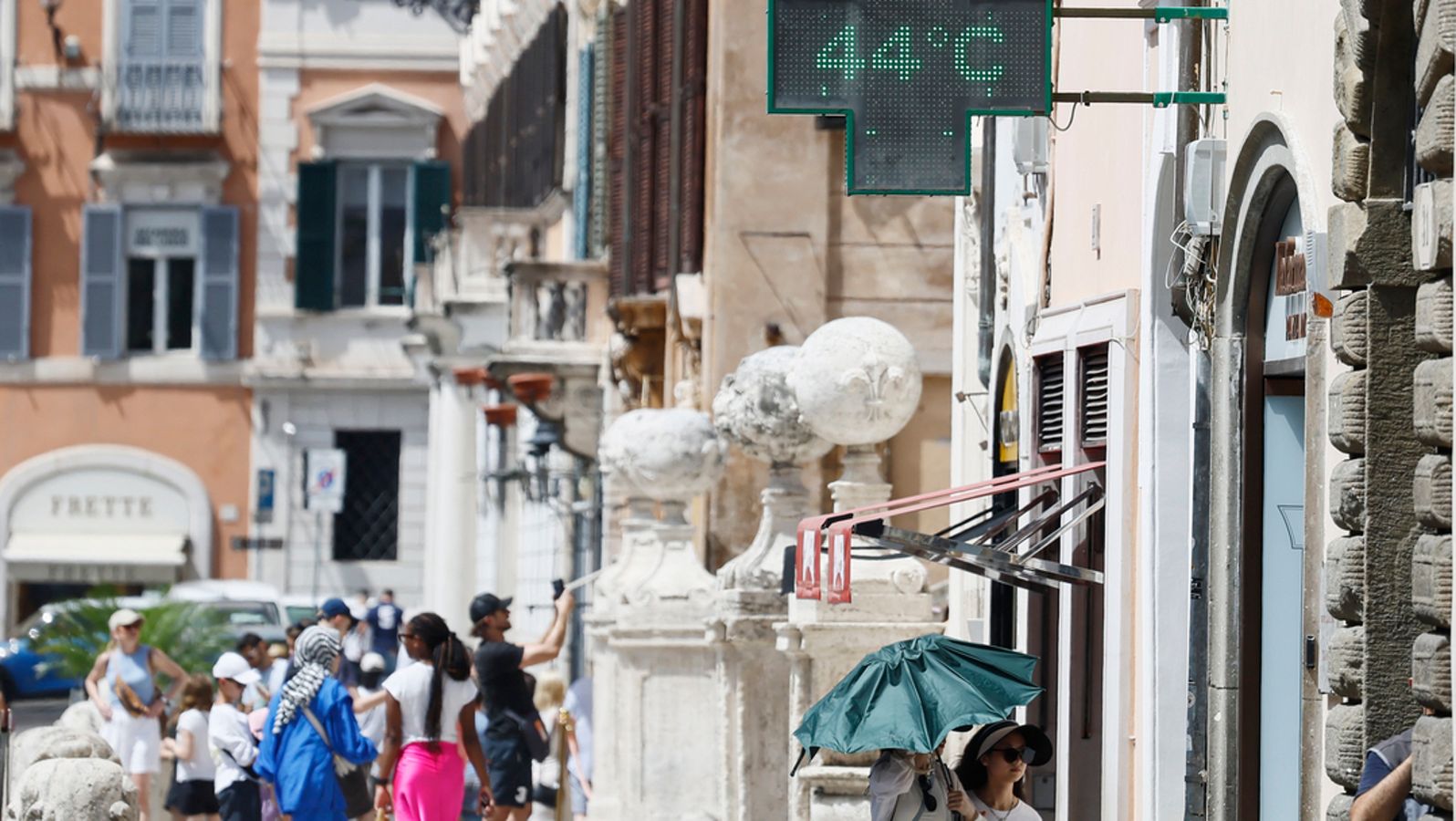 Picco ondata di caldo: allarme rosso per le città in Italia