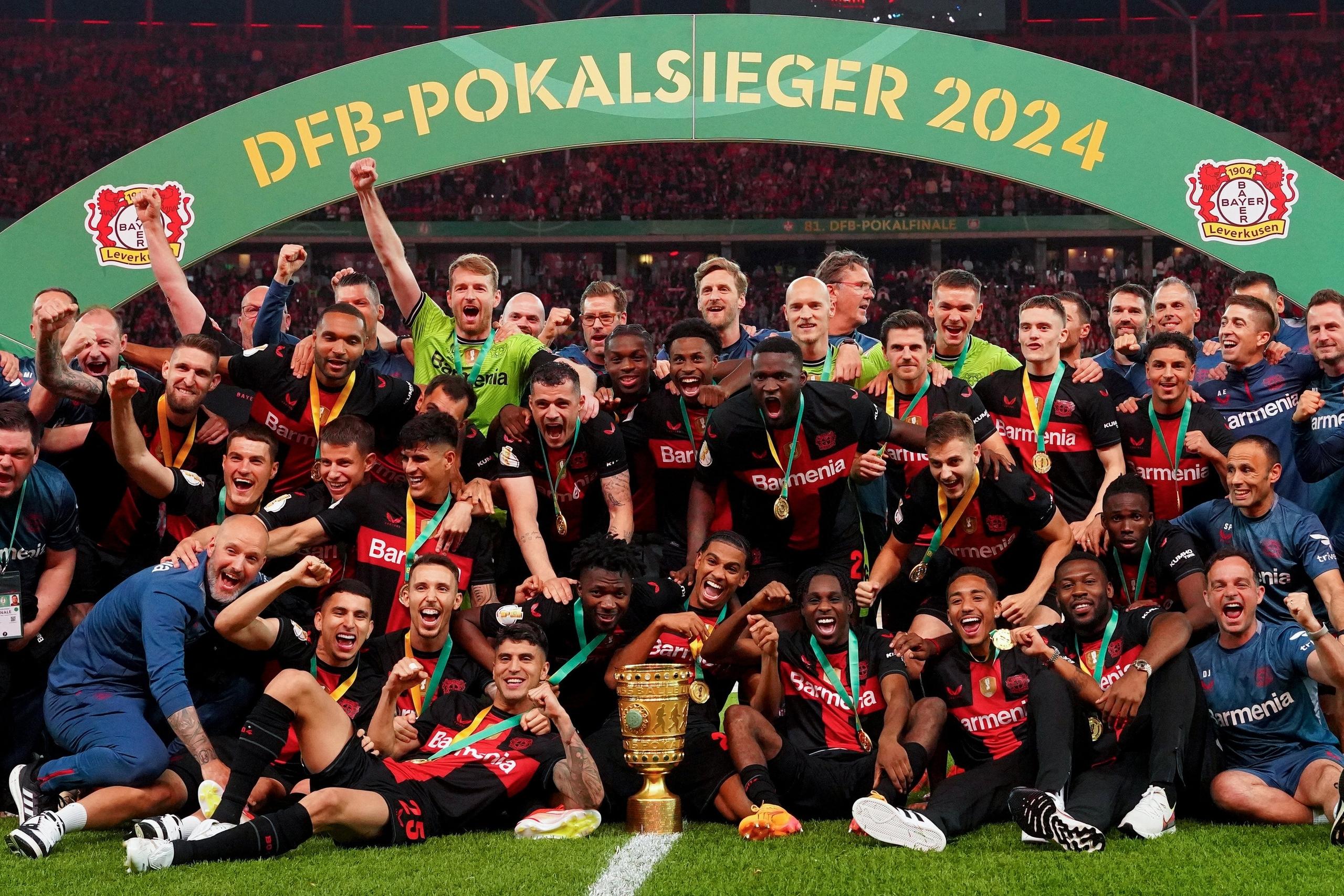 Bayer Leverkusen, deutscher Pokalsieger 2024