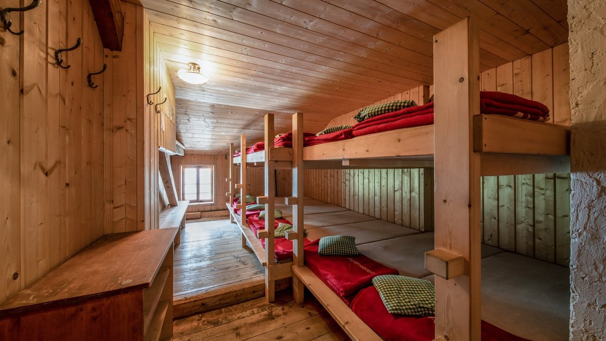 Schlafplätze im Bettenlager