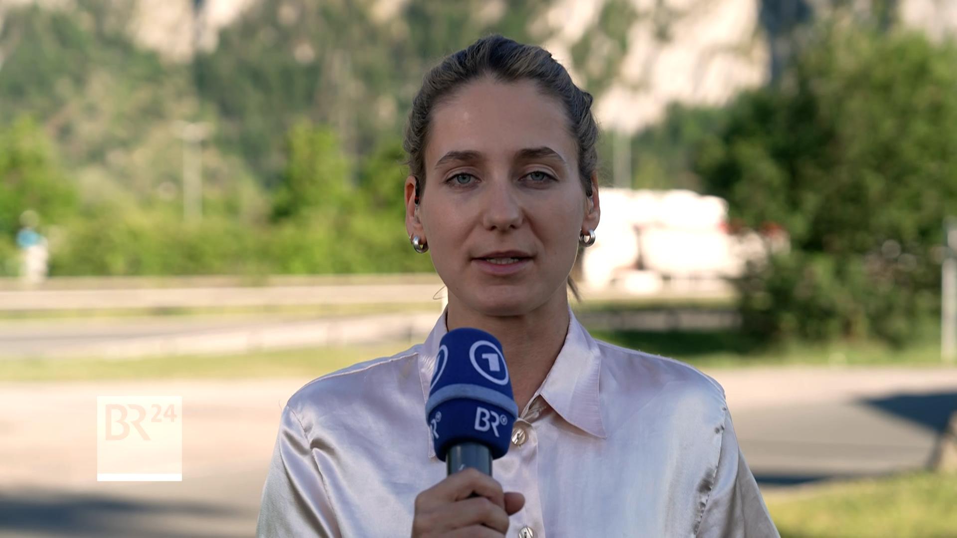 BR-Korrespondentin Alisa Schröter.